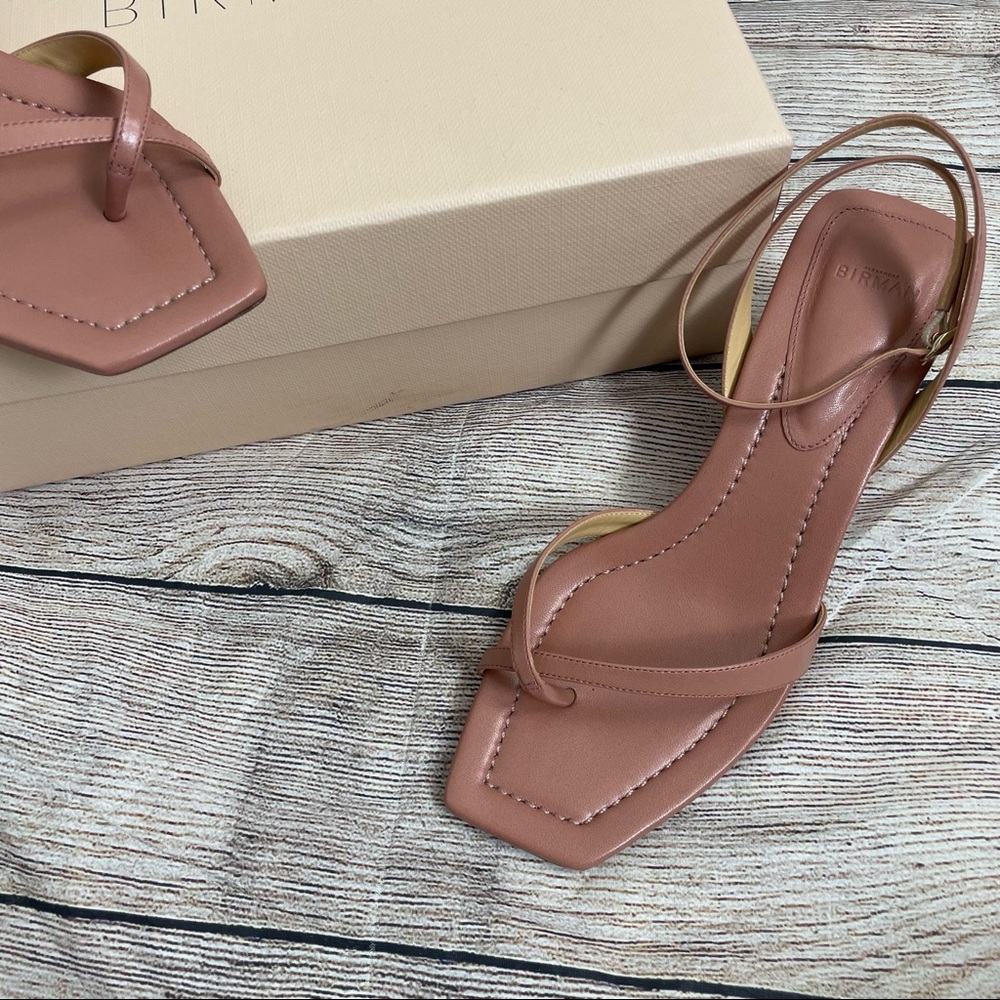 NIB Alexandre Birman Antique Nelly Square Toe Sandals - Picture 3 of 10